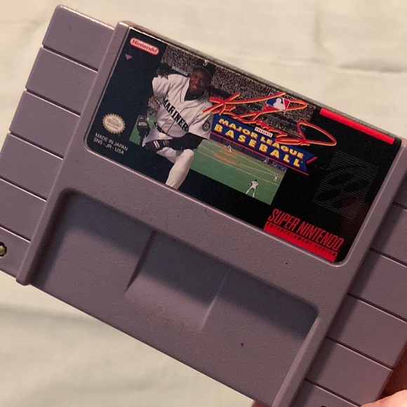 Nintendo Video Games & Consoles Super Nintendo Game Ken Griffey Jr